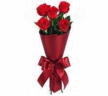 Букет 5 Красных роз Эдлесс Лав в Никитовке