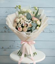 Букет цветов из:  Розы и Лизиантусы #REPLACE_PRED# Никитовке