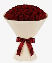 Букет 101 Бордовая роза Блэк Бакарра в Никитовке