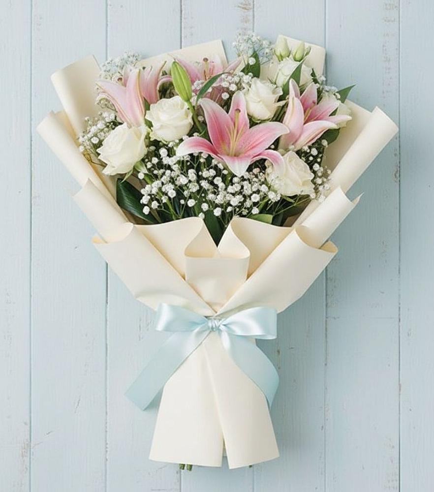 Букет цветов из: Лилии в Никитовке