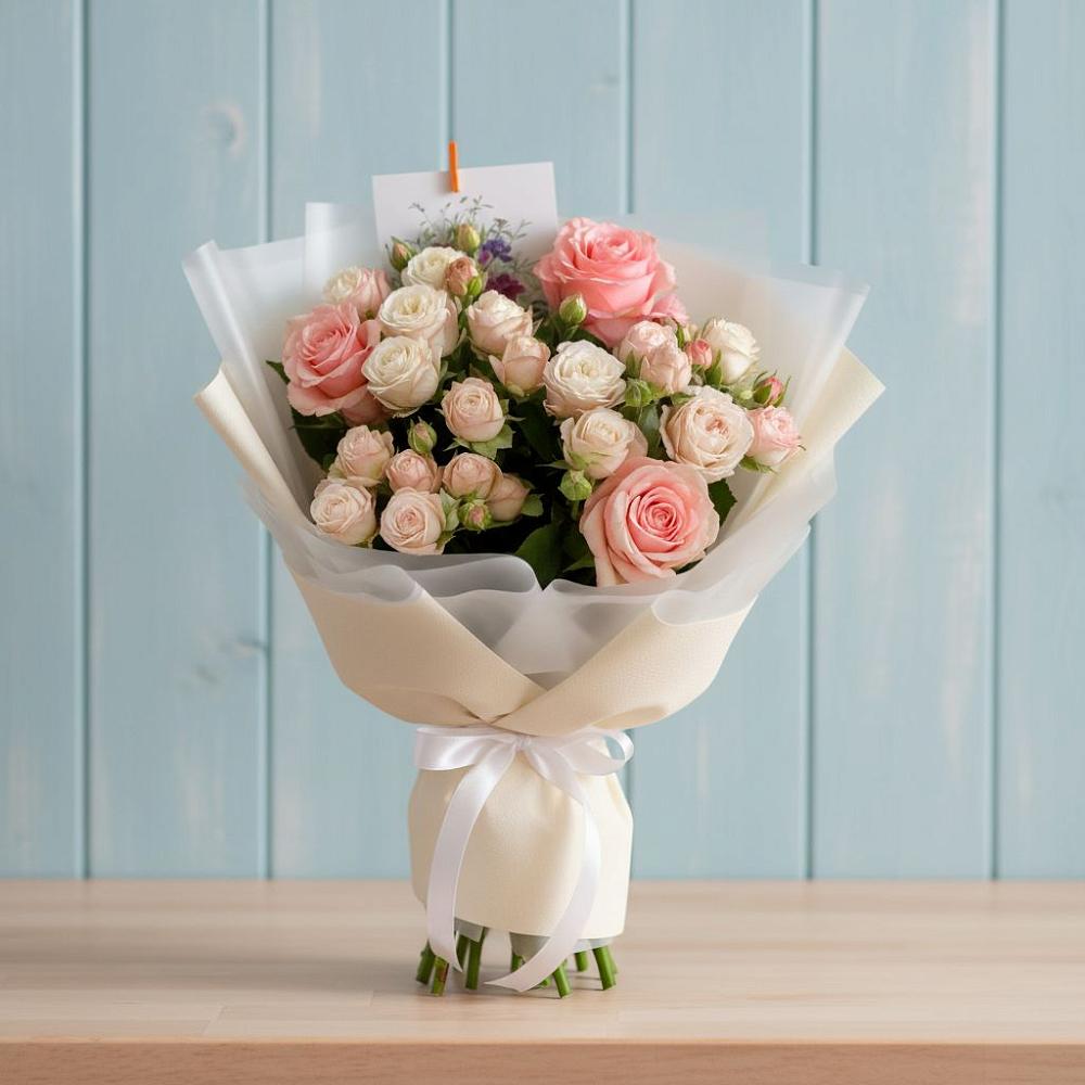 Букет цветов из: Розы в Никитовке