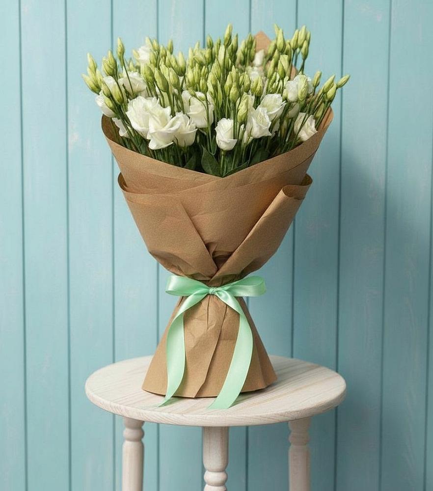 Букет цветов из: Лизиантусы в Никитовке