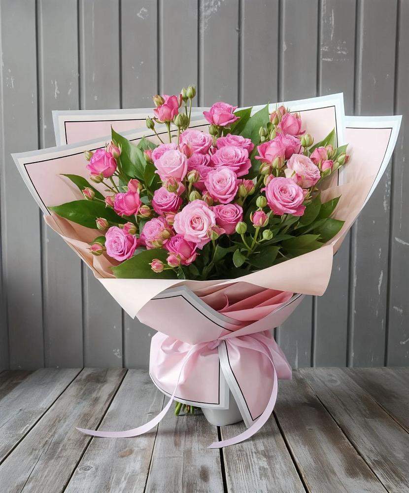 Букет Розовый кустик в Никитовке
