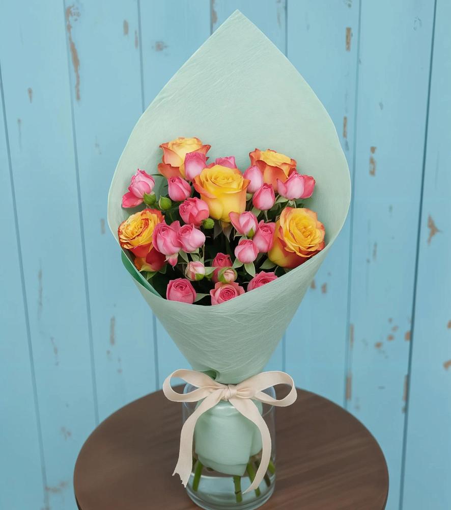 Букет цветов из: Розы в Никитовке