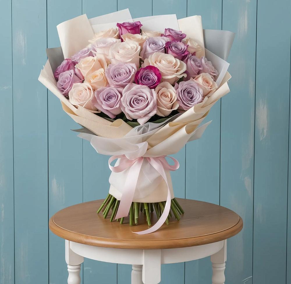 Букет цветов из: Розы в Никитовке