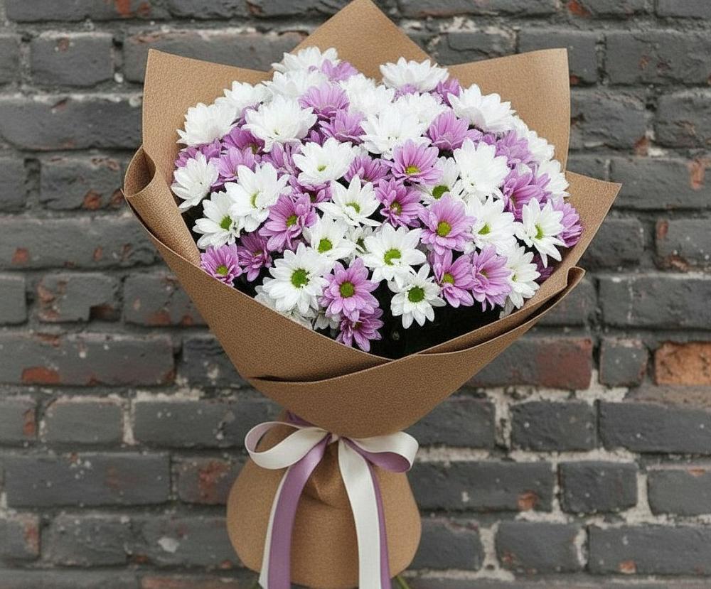 Букет цветов из: Хризантемы в Никитовке