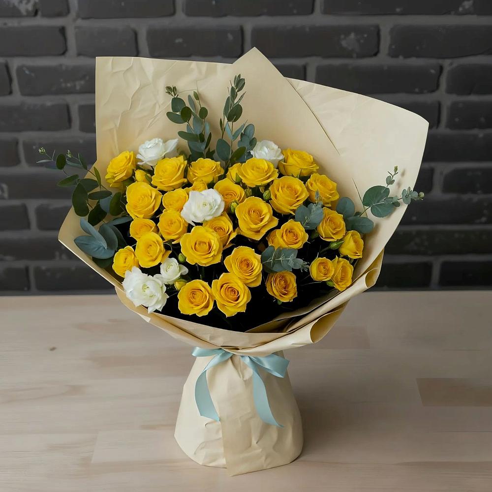 Букет цветов из: Розы в Никитовке