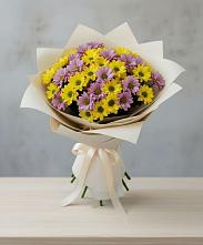 Букет цветов из:  Хризантемы #REPLACE_PRED# Никитовке