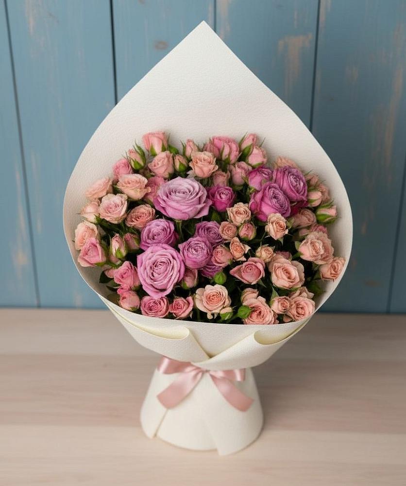 Букет цветов из: Розы в Никитовке