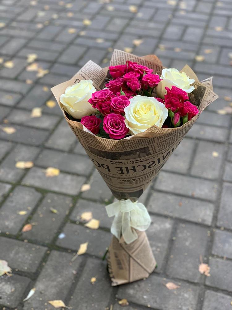 Букет цветов из: Розы в Никитовке