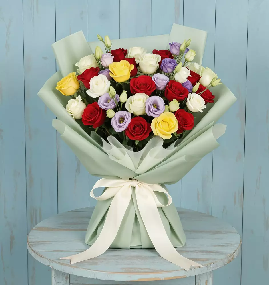 Букет цветов из: Розы в Никитовке