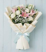 Букет цветов из:  Лилии в Никитовке